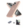 MARSİLYAN™- iPhone 12 Pro Max Kılıf Atlas Form - Şeffaf Temperli Cam Ekran Koruyucu + Renkli Kamera Lens Koruma Cam - SI
