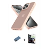 MARSİLYAN™- iPhone 12 Pro Max Kılıf Atlas Form - Şeffaf Temperli Cam Ekran Koruyucu + Shine Kamera Lens Koruma Cam - GD