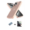 MARSİLYAN™- iPhone 12 Pro Max Kılıf Atlas Form - Şeffaf Temperli Cam Ekran Koruyucu + Shine Kamera Lens Koruma Cam - GS