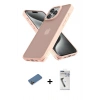 MARSİLYAN™- iPhone 12 Pro Max Kılıf Atlas Form - Şeffaf Uv Polymer Nano Ekran Koruyucu + Shine Kamera Lens Koruma Cam - GD