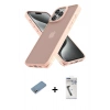 MARSİLYAN™- iPhone 12 Pro Max Kılıf Atlas Form - Şeffaf Uv Polymer Nano Ekran Koruyucu + Shine Kamera Lens Koruma Cam - GS