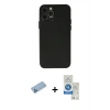 MARSİLYAN™- iPhone 12 Pro Max Kılıf Atlas Minimal Prime - Şeffaf Royal Nano Ekran Koruyucu + Shine Kamera Lens Koruma Cam - MI