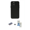 MARSİLYAN™- iPhone 12 Pro Max Kılıf Atlas Minimal Prime - Şeffaf Royal Nano Ekran Koruyucu + Renkli Kamera Lens Koruma Cam - TU