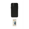 MARSİLYAN™- iPhone 12 Pro Max Kılıf Atlas Minimal Prime - Siyah 6D Mat Seramik Hayalet Nano Ekran Koruyucu