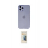MARSİLYAN™- iPhone 12 Pro Max Kılıf Atlas Minimal Prime - Siyah 6D Mat Seramik Hayalet Nano Ekran Koruyucu