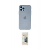 MARSİLYAN™- iPhone 12 Pro Max Kılıf Atlas Minimal Prime - Siyah 6D Mat Seramik Hayalet Nano Ekran Koruyucu