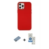MARSİLYAN™- iPhone 12 Pro Max Kılıf Çekirdek Çizgi - Şeffaf Royal Nano Ekran Koruyucu + Shine Kamera Lens Koruma Cam - GS