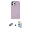MARSİLYAN™- iPhone 12 Pro Max Kılıf Çekirdek Çizgi - Şeffaf Royal Nano Ekran Koruyucu + Shine Kamera Lens Koruma Cam - SH