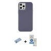 MARSİLYAN™- iPhone 12 Pro Max Kılıf Çekirdek Çizgi - Şeffaf Royal Nano Ekran Koruyucu + Shine Kamera Lens Koruma Cam - MI