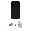 MARSİLYAN™- iPhone 12 Pro Max Kılıf Çekirdek Modern Serisi - Şeffaf Royal Nano Ekran Koruyucu + Shine Kamera Lens Koruma Cam - GD