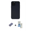 MARSİLYAN™- iPhone 12 Pro Max Kılıf Çekirdek Modern Serisi - Şeffaf Royal Nano Ekran Koruyucu + Metal Kamera Lens Koruma Cam - GD