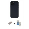 MARSİLYAN™- iPhone 12 Pro Max Kılıf Çekirdek Modern Serisi - Şeffaf Royal Nano Ekran Koruyucu + Shine Kamera Lens Koruma Cam - SABE