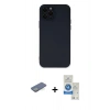 MARSİLYAN™- iPhone 12 Pro Max Kılıf Çekirdek Modern Serisi - Şeffaf Royal Nano Ekran Koruyucu + Renkli Kamera Lens Koruma Cam - YL