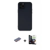 MARSİLYAN™- iPhone 12 Pro Max Kılıf Çekirdek Modern Serisi - Şeffaf Temperli Cam Ekran Koruyucu + Renkli Kamera Lens Koruma Cam - TU