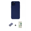 MARSİLYAN™- iPhone 12 Pro Max Kılıf Çekirdek Modern Serisi - Siyah 20D Premium Cam Ekran Koruyucu + Metal Kamera Lens Koruma Cam - GD