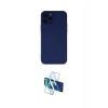 MARSİLYAN™- iPhone 12 Pro Max Kılıf Çekirdek Modern Serisi - Siyah 3D Antistatik Seramik Nano Ekran Koruyucu