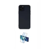 MARSİLYAN™- iPhone 12 Pro Max Kılıf Çekirdek Modern Serisi - Siyah 3D Antistatik Seramik Nano Ekran Koruyucu