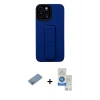 MARSİLYAN™- iPhone 12 Pro Max Kılıf Çekirdek Yansıma - Şeffaf Royal Nano Ekran Koruyucu + Shine Kamera Lens Koruma Cam - GS