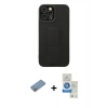 MARSİLYAN™- iPhone 12 Pro Max Kılıf Çekirdek Yansıma - Şeffaf Royal Nano Ekran Koruyucu + Shine Kamera Lens Koruma Cam - GS