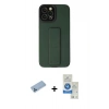 MARSİLYAN™- iPhone 12 Pro Max Kılıf Çekirdek Yansıma - Şeffaf Royal Nano Ekran Koruyucu + Shine Kamera Lens Koruma Cam - MI