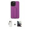 MARSİLYAN™- iPhone 12 Pro Max Kılıf Çekirdek Yansıma - Şeffaf Temperli Cam Ekran Koruyucu + Shine Kamera Lens - GD