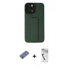 MARSİLYAN™- iPhone 12 Pro Max Kılıf Çekirdek Yansıma - Şeffaf Uv Polymer Nano Ekran Koruyucu + Metal Kamera Lens Koruma Cam - GD