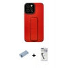 MARSİLYAN™- iPhone 12 Pro Max Kılıf Çekirdek Yansıma - Şeffaf Uv Polymer Nano Ekran Koruyucu + Shine Kamera Lens Koruma Cam - MI
