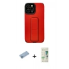 MARSİLYAN™- iPhone 12 Pro Max Kılıf Çekirdek Yansıma - Siyah 20D Premium Cam Ekran Koruyucu + Shine Kamera Lens Koruma Cam - MI