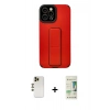 MARSİLYAN™- iPhone 12 Pro Max Kılıf Çekirdek Yansıma - Siyah 20D Premium Cam Ekran Koruyucu + Shine Kamera Lens - GD