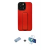 MARSİLYAN™- iPhone 12 Pro Max Kılıf Çekirdek Yansıma - Siyah 3D Antistatik Cam Ekran Koruyucu + Mavi Shine Kamera Lens Koruma Cam