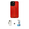 MARSİLYAN™- iPhone 12 Pro Max Kılıf Çekirdek Yansıma - Siyah 5D Eko Cam Ekran Koruyucu + Shine Kamera Lens - GD
