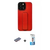 MARSİLYAN™- iPhone 12 Pro Max Kılıf Çekirdek Yansıma - Siyah 5D Eko Cam Ekran Koruyucu + Renkli Kamera Lens Koruma Cam - TU