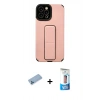 MARSİLYAN™- iPhone 12 Pro Max Kılıf Çekirdek Yansıma - Siyah 5D Eko Cam Ekran Koruyucu + Shine Kamera Lens Koruma Cam - MI