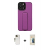 MARSİLYAN™- iPhone 12 Pro Max Kılıf Çekirdek Yansıma - Siyah 6D Mat Seramik Hayalet Nano Ekran Koruyucu + Shine Kamera Lens - GD
