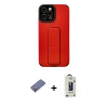MARSİLYAN™- iPhone 12 Pro Max Kılıf Çekirdek Yansıma - Siyah Bilvis Hayalet Cam Ekran Koruyucu + Metal Kamera Lens Koruma Cam - GD