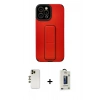 MARSİLYAN™- iPhone 12 Pro Max Kılıf Çekirdek Yansıma - Siyah Bilvis Hayalet Cam Ekran Koruyucu + Shine Kamera Lens - GD