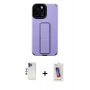 MARSİLYAN™- iPhone 12 Pro Max Kılıf Çekirdek Yansıma - Siyah Joko 5D Cam + Shine Kamera Lens - LT
