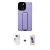 MARSİLYAN™- iPhone 12 Pro Max Kılıf Çekirdek Yansıma - Siyah Joko 5D Cam + Shine Kamera Lens - GD