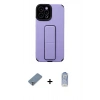 MARSİLYAN™- iPhone 12 Pro Max Kılıf Çekirdek Yansıma - Siyah Joko Magic 5D Cam + Metal Kamera Lens Koruma Cam - GS