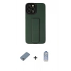 MARSİLYAN™- iPhone 12 Pro Max Kılıf Çekirdek Yansıma - Siyah Joko Magic 5D Cam + Metal Kamera Lens Koruma Cam - GS