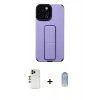 MARSİLYAN™- iPhone 12 Pro Max Kılıf Çekirdek Yansıma - Siyah Joko Magic 5D Cam + Shine Kamera Lens - GD