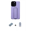MARSİLYAN™- iPhone 12 Pro Max Kılıf Çekirdek Yansıma - Siyah Joko Magic 5D Cam + Shine Kamera Lens Koruma Cam - GI