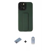MARSİLYAN™- iPhone 12 Pro Max Kılıf Çekirdek Yansıma - Siyah Joko Magic 5D Cam + Shine Kamera Lens Koruma Cam - PE