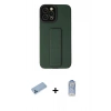 MARSİLYAN™- iPhone 12 Pro Max Kılıf Çekirdek Yansıma - Siyah Joko Magic 5D Cam + Shine Kamera Lens Koruma Cam - MI
