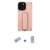 MARSİLYAN™- iPhone 12 Pro Max Kılıf Çekirdek Yansıma - Siyah Joko Magic 5D Cam + Shine Kamera Lens Koruma Cam - MI