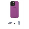 MARSİLYAN™- iPhone 12 Pro Max Kılıf Çekirdek Yansıma - Siyah Joko Magic 5D Cam + Turuncu Renkli Kamera Lens Koruma Cam