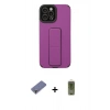 MARSİLYAN™- iPhone 12 Pro Max Kılıf Çekirdek Yansıma - Siyah Joko Magic 5D Hayalet Cam + Metal Kamera Lens Koruma Cam - GD