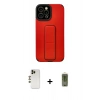 MARSİLYAN™- iPhone 12 Pro Max Kılıf Çekirdek Yansıma - Siyah Joko Magic 5D Hayalet Cam + Shine Kamera Lens - GD