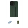 MARSİLYAN™- iPhone 12 Pro Max Kılıf Çekirdek Yansıma - Siyah Joko Magic 5D Hayalet Cam + Shine Kamera Lens Koruma Cam - MI