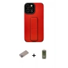 MARSİLYAN™- iPhone 12 Pro Max Kılıf Çekirdek Yansıma - Siyah Joko Magic 5D Hayalet Cam + Shine Kamera Lens Koruma Cam - SABE